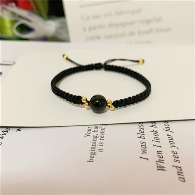 Fiasrel Strawberry crystal agate bracelet