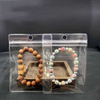 Fiasrel 5pcs Transparent sealed PVC jewelry bag with holes