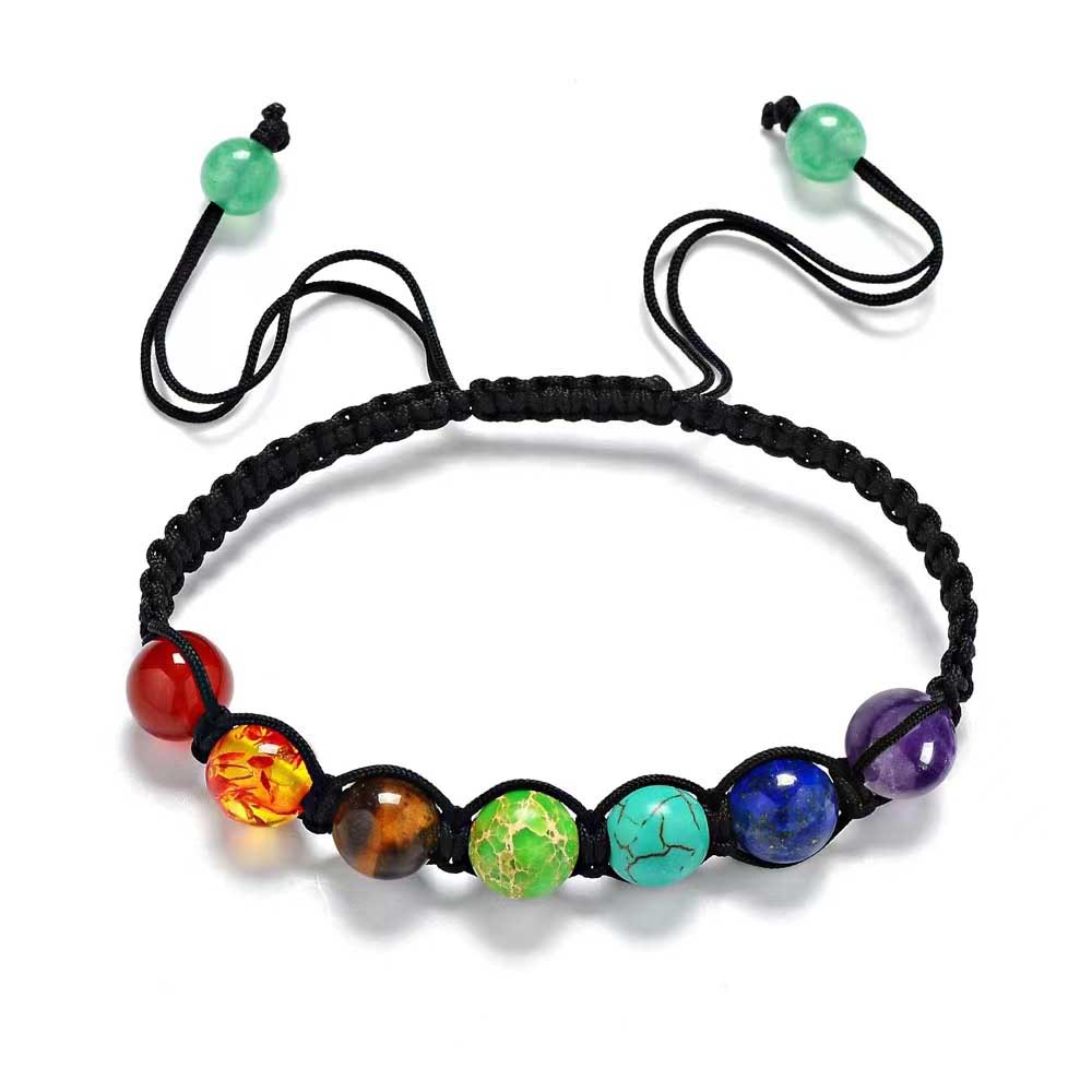 Fiasrel Seven-color stone crystal bracelet