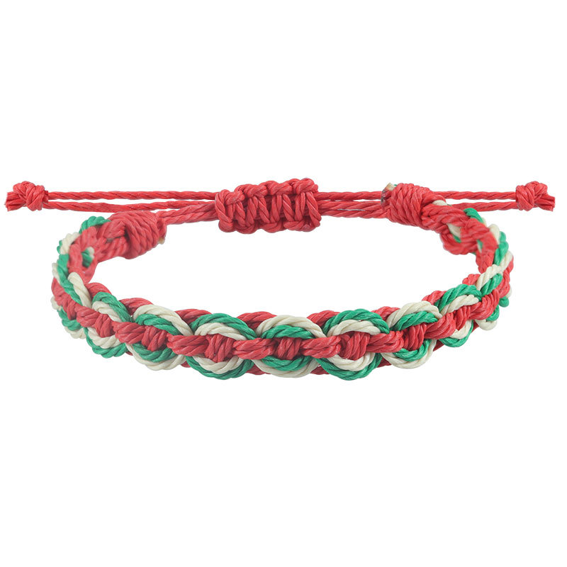 Fiasrel 2pcs Colorful dopamine bracelet