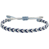 Fiasrel 6pcs Fishbone braid color-blocked bracelet