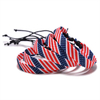Fiasrel 2pcs National flag fabric woven bracelet