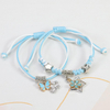 Fiasrel 2pcs Butterfly small flower five-pointed star bracelet