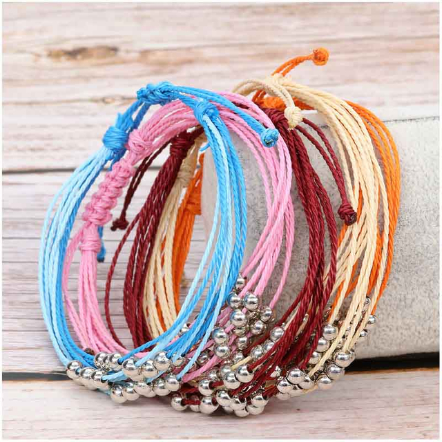 Fiasrel Hand-beaded woven bracelet