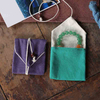 Fiasrel Cotton and linen rope jewelry bag
