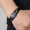 Fiasrel Handwork Knitting Leather Bracelet Harry Magic Bangle Potter Badge Bracelet Jewelry 