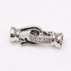 Fiasrel 5pcs Pearl Necklace Clasp Micro-set Clasp Ladder Square Clasp DIY Necklace Bracelet Clasp 22 * 7mm