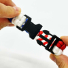 Fiasrel 3 Color Braided Woven Cross Survival Paracord Bracelet