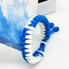 Fiasrel Handmade Blue and White Color String Cord Braided Adjustable Friendship Bracelets