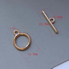 Fiasrel 20pcs Jewelry Finding Connectors OT Toggle Clasp for Jewelry Making