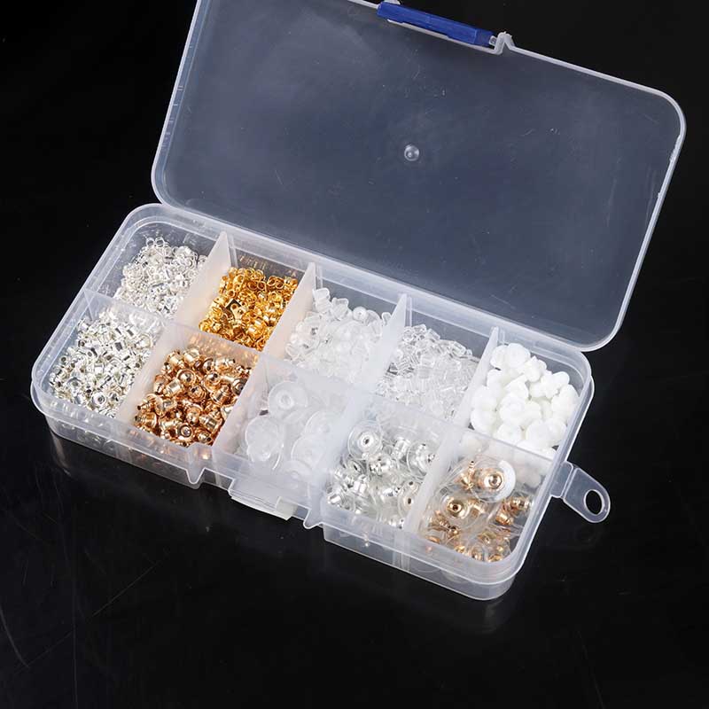 Fiasrel Jewelry Making Supplies Kit Horse Clip Clasp Lobster Clasp Open Jump Rings for DIY Jewelry Making Accessories
