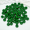 Fiasrel 50pcs Handmade Jewelry Accessories Solid Colored Acrylic Millet Loose Beads
