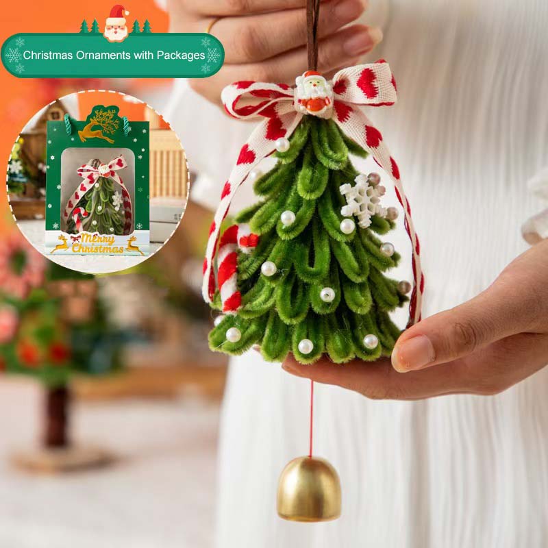 Fiasrel Christmas Ornaments Christmas Tree Handmade DIY Material Packages Homemade Creative Gifts
