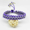 Fiasrel Fashion Jewelry Bracelets Wax Cord Hand Woven Adjustable Bracelets for Girls