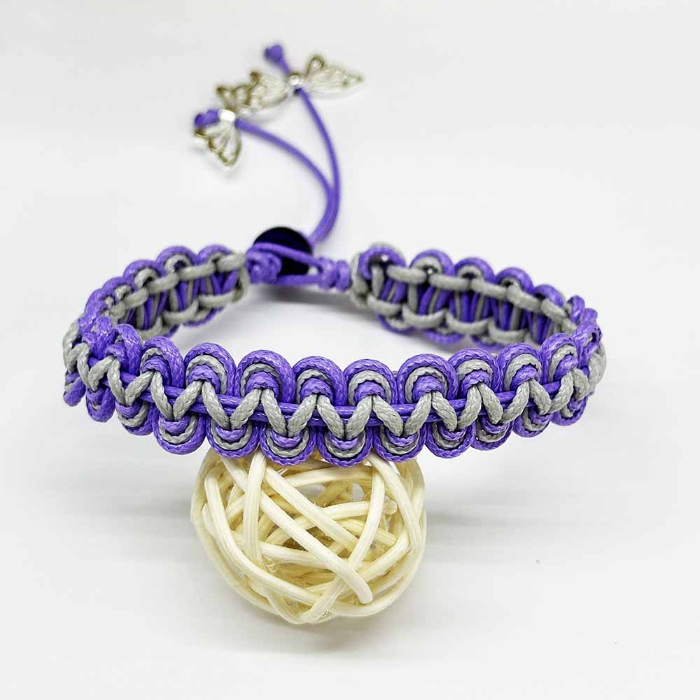Fiasrel Fashion Jewelry Bracelets Wax Cord Hand Woven Adjustable Bracelets for Girls