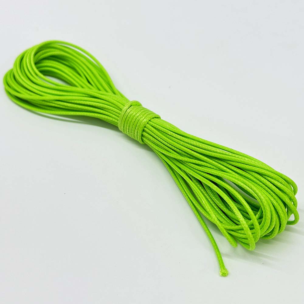 Fiasrel 0.5mm 0.8mm 1mm 1.5mm 10Yards/lot Waxed Cord Rope Waxed Thread Cord String Strap for Jewelry Making Handmade Craft Supplies
