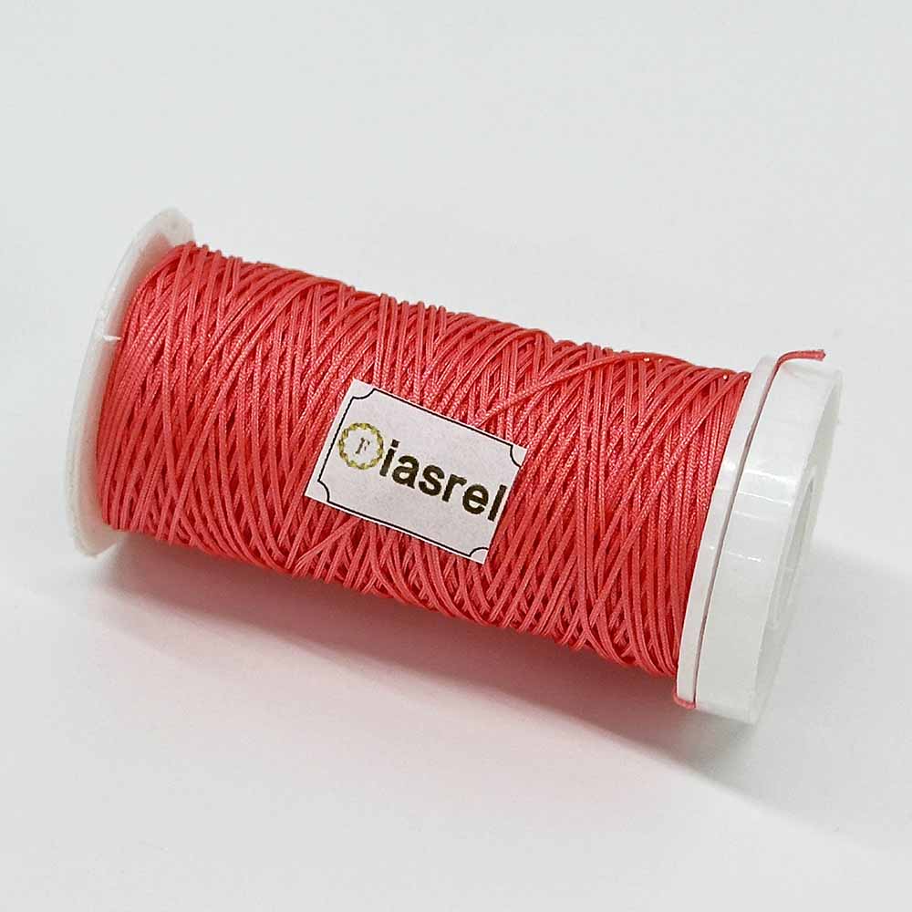 Fiasrel 0.4mm 54 Yards Nylon Cord Rope Chinese Knot Macrame Cord Rope for Jewelry Making Bracelet Jewelry Accessories