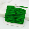 Fiasrel 1mm 24yards Braided Elastic Cord Beading Threads Stretch String Fabric Crafting Cords for Jewelry Making