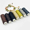 Fiasrel 1set 7pcs 0.55mm Waxed Polyester Cord Set DIY Leather Sewing Thread for Jewelry Making