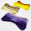 Fiasrel 1 Set DIY Jewelry Making Kit: 0.5/0.8/1.0/1.5mm 9colors - Handcrafted Wax Cord Rope PU Leather Thread String for Bracelets, Necklaces & Beading Accessories