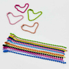 Fiasrel 10/50/100pcs Iron Ball Chain Colorful Bead Chains Connector Clasp Metal Hanging Chains for Jewelry Making Supplies Necklace Earring Bracelet Findings DIY Craft Accessories