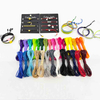 Fiasrel 5m/lot 10m/lot 30Color 0.5mm 0.8mm 1.0mm 1.5mm 1Set DIY Braided Handmade Polyester Leather Thread String Wax Thread String Strap for DIYJewelry Bracelet Making Macrame Crafting Supplier