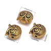 Fiasrel 10/20/50pcs Vintage Owl Charms Owl Spacer Beads for Jewelry Making Necklaces Bracelets DIY Craft Ornament