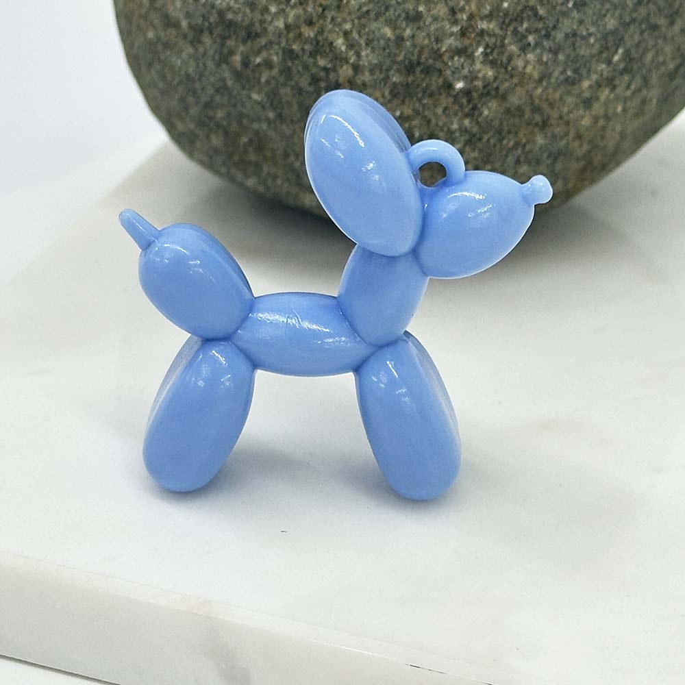 Fiasrel 5/10/20pcs Cute Animal Charms Mobile Phone Accessories Keychain Jelly Balloon Dog Keychains for Women Cute Girls Key Chain Key Chains Accessories