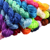 Fiasrel 26colors 1mm Chinese Macrame Knotting Cord for Making jewelry bracelets