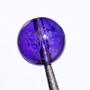Fiasrel Amethyst Manjushri Mantra Beads | Loose Buddhist Prayer Beads | DIY Jewelry Supplies for Bracelet Making