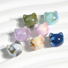 fiasrel 1bundle Heidi New Collection Cloudy Multicolor Cat-Head Beads with Through-Hole DIY Stringing Beads for Bracelets & Phone Charms