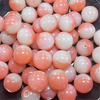 fiasrel 1bundle 16mm Mermaid Princess Resin Beads with Dual-Tone Celestial Micro-Glitter for DIY Craft Phone Charm Accessories