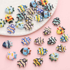 fiasrel 1bundle Hand-Painted Ceramic Tropical Fish Beads – Loose Beads for DIY Bracelet & Necklace Making