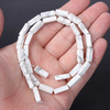 fiasrel Natural White Pine Beads Abacus Spacer Beads for DIY Jewelry Stringing
