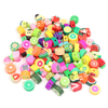 Fiasrel 1000pcs 10mm Fruit soft clay beads