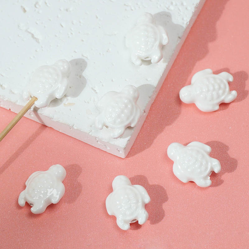 Fiasrel Ocean World Turtle Ceramic Beads