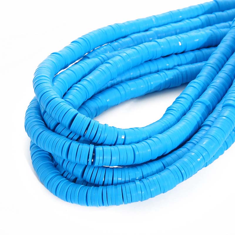 Fiasrel 4/6mm soft clay thin sheet beads