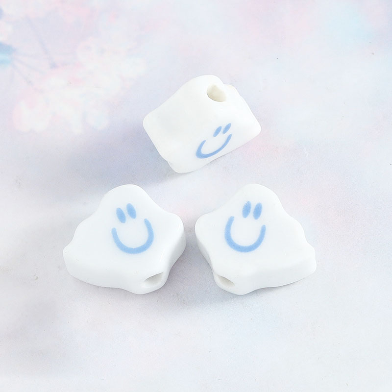 Fiasrel Ocean-style light-colored ceramic beads
