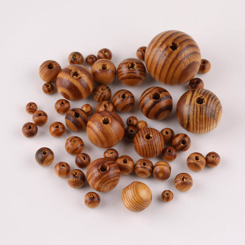 Fiasrel diy wooden bead jewelry