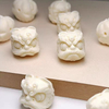 Fiasrel DIY Ivory-Carved Bodhi Accessories with Lion Dance Bead Decoration