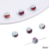 Fiasrel Pinkish-white ceramic beads