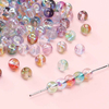 Fiasrel 10g Two-Tone Aurora Glass Round Beads Seed Beads