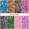 Fiasrel 30g DIY Handmade Glass Seed Beads for Jewelry Making