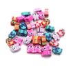 Fiasrel 1000pcs Children's diy mixed-color animal soft clay beads