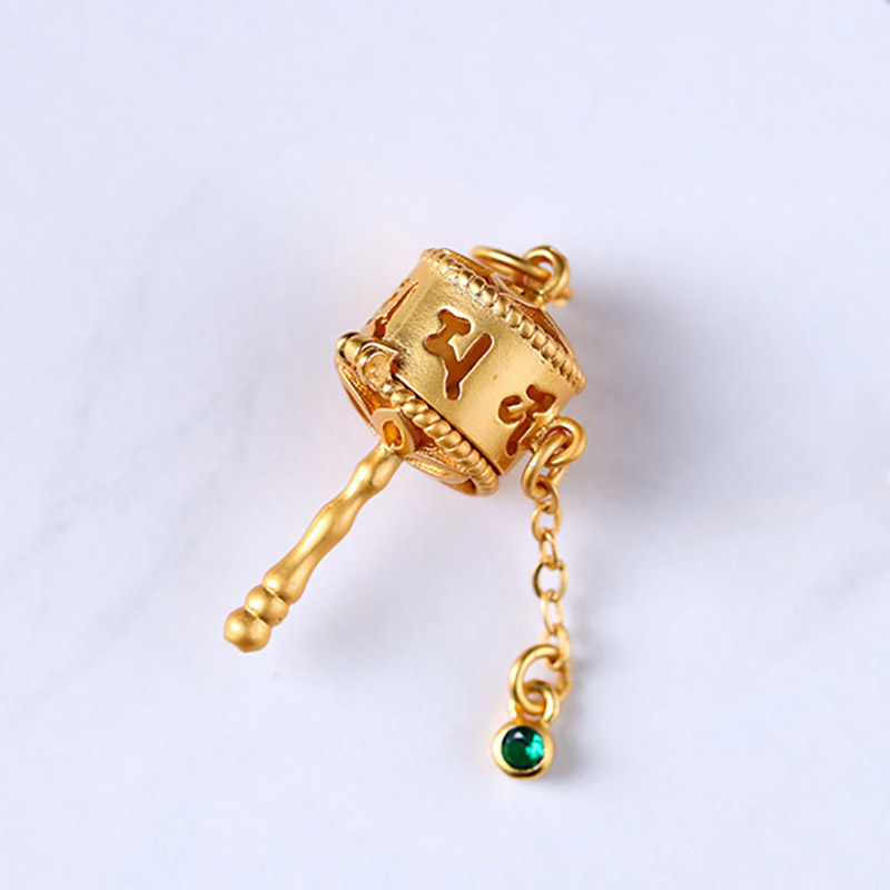 Fiasrel DIY Hollowed-out prayer wheel