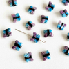 Fiasrel Cute butterfly-painted ceramic beads