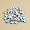 Fiasrel 10mm Rainbow cloud soft clay beads