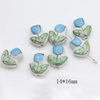 Fiasrel Blue and fresh ceramic beads