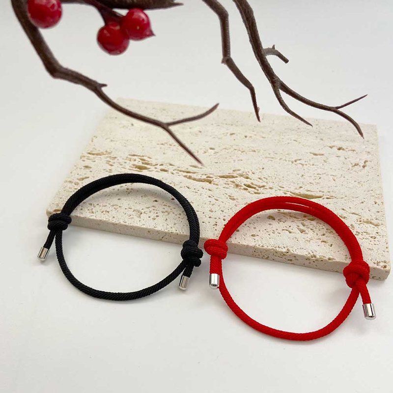 Fiasrel 10pcs Adjustable couple bracelets