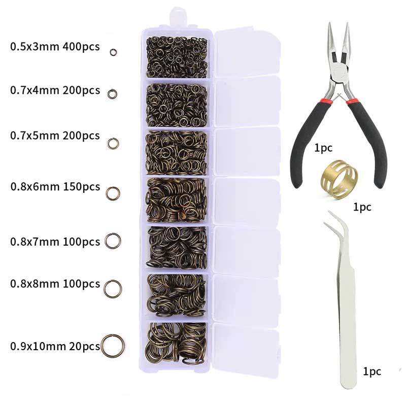 Fiasrel Open single ring box combination accessory materials
